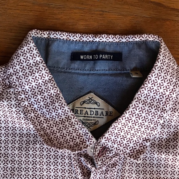 Threadbare Button up Shirt - Worn to Party - Small - Picture 2 of 4